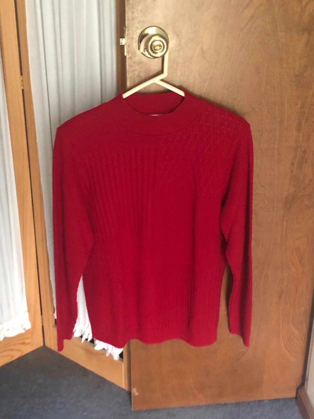 Alfred Dunner Women's Red Sweater Size Small S